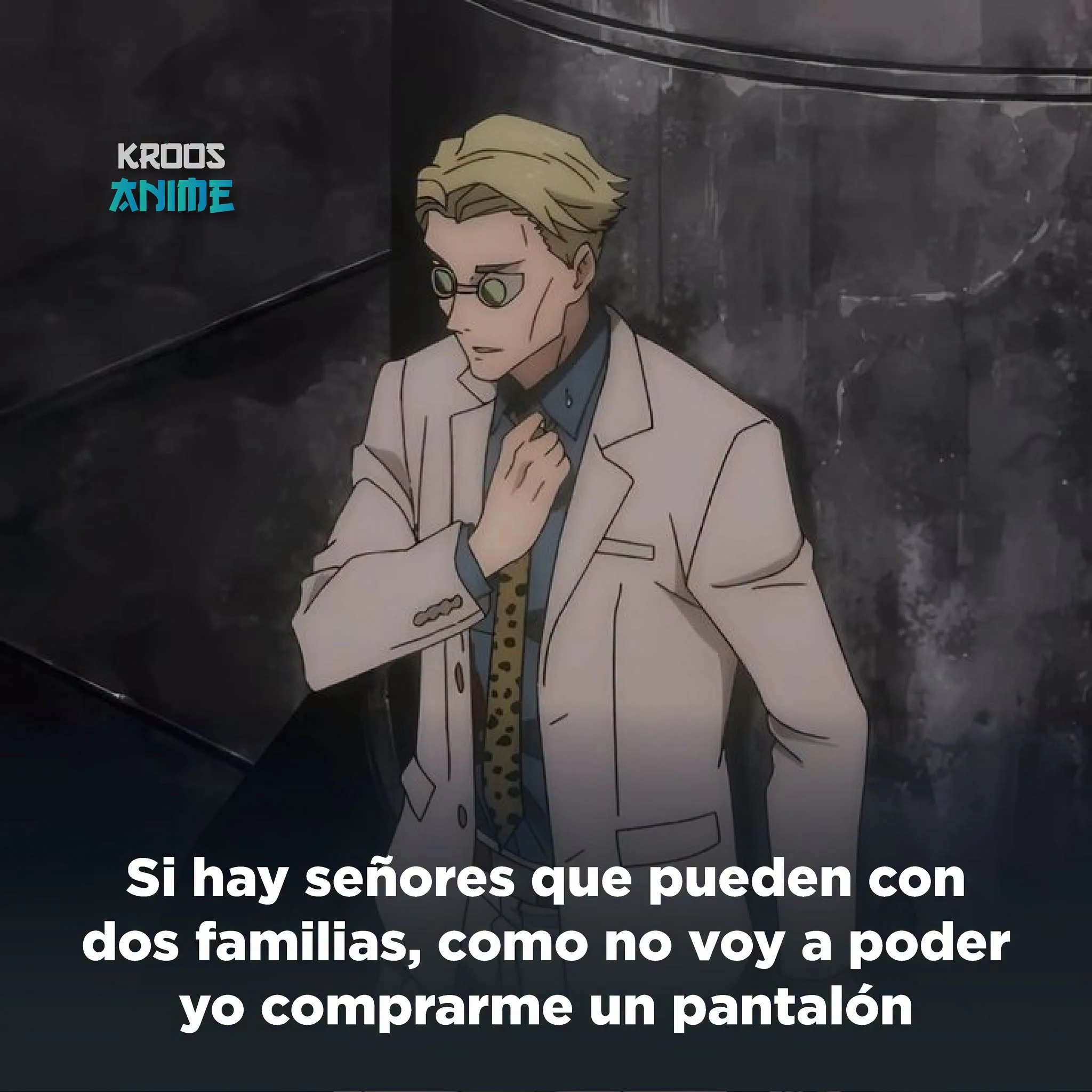 Si hay señores que pueden con 2 familias, como voy yo no poderme comprar un pantalón