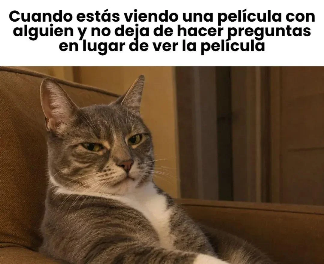 Ya cállate y mira la película