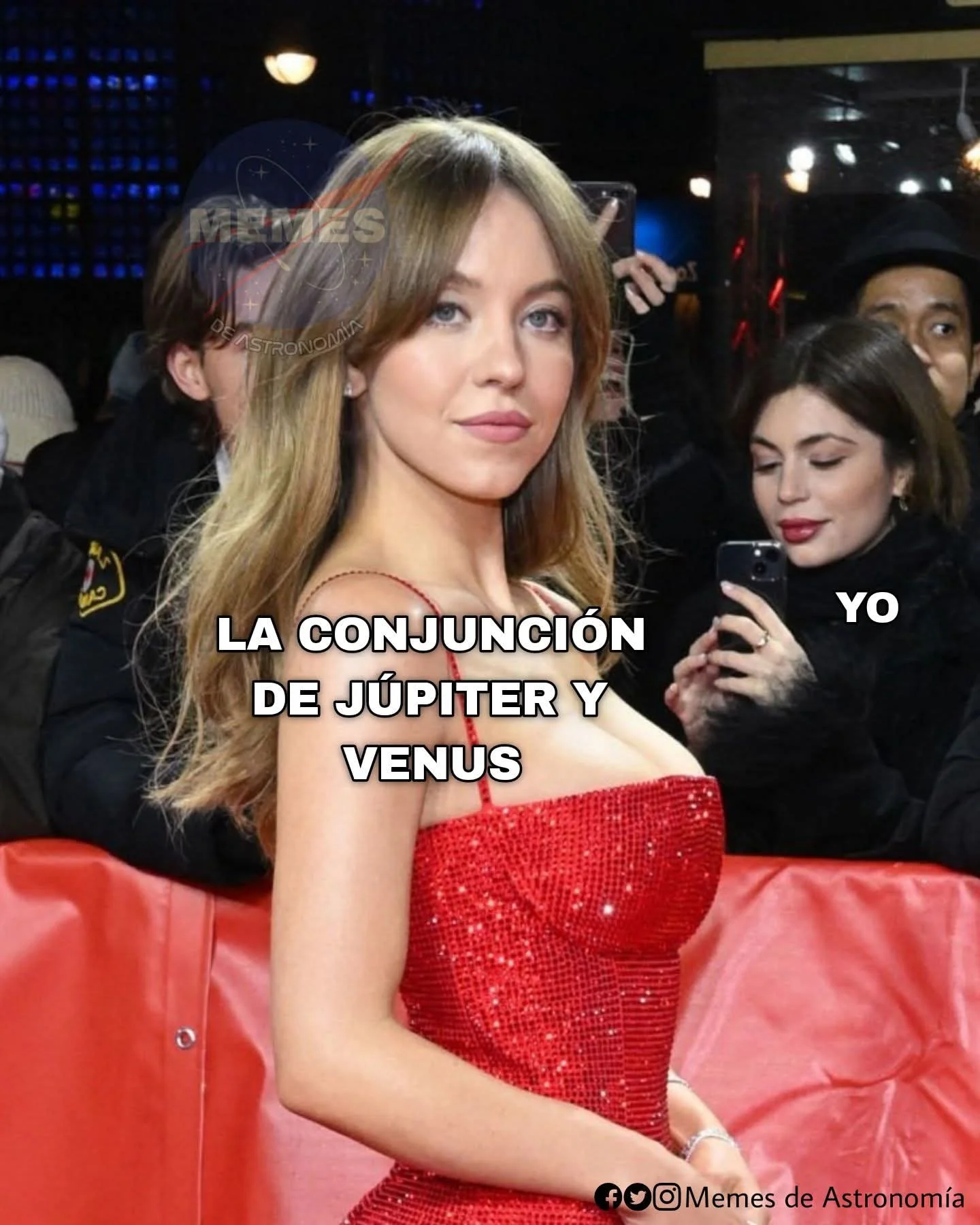 Martes de la conjunción de Júpiter y Venus