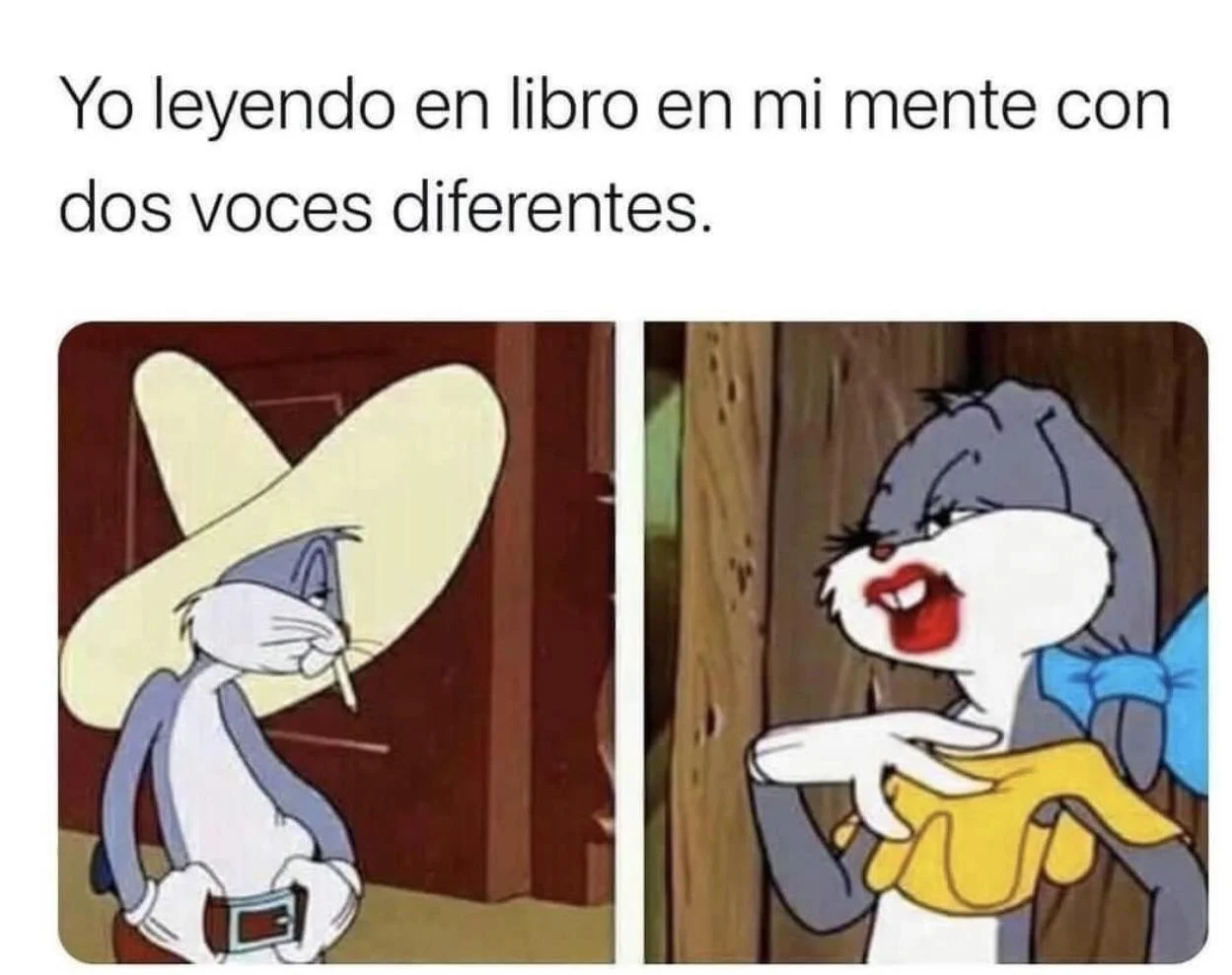 Yo siempre inventando una película en mi cabeza 😁