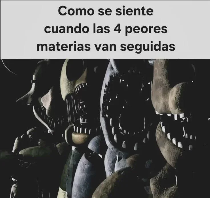 Cuando el semestre te exige más que tu vida social