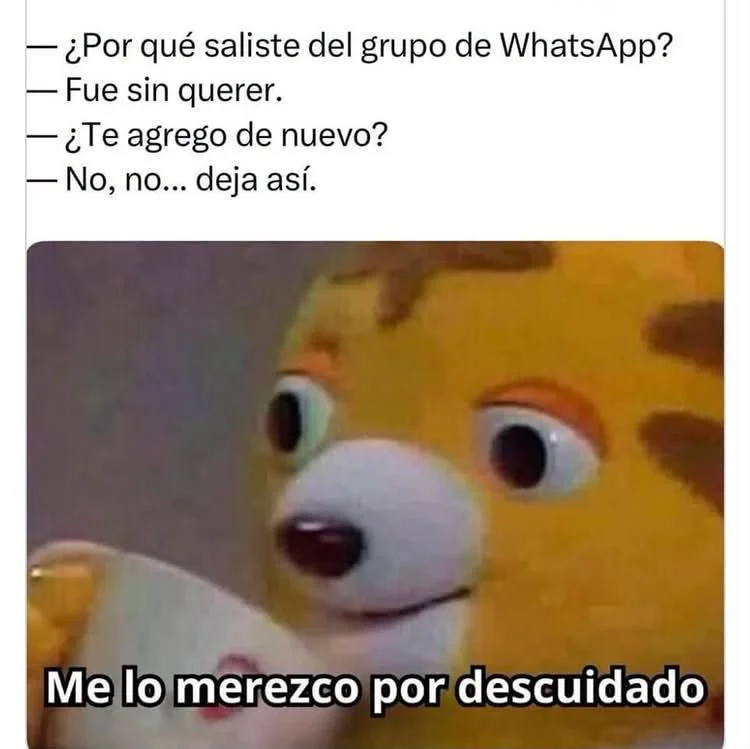 Jajaja alguien más?