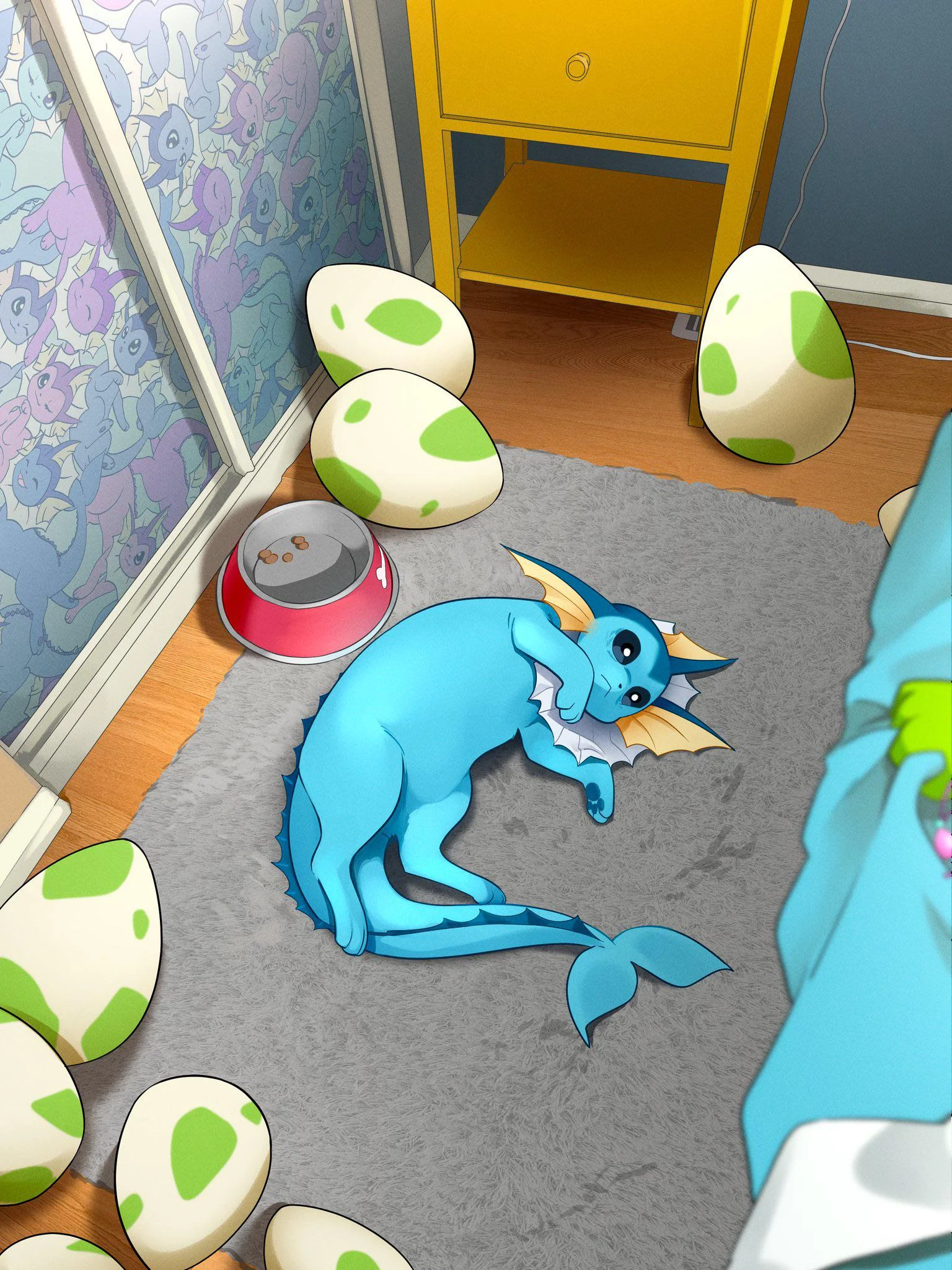 Al menos no uso a vaporeon