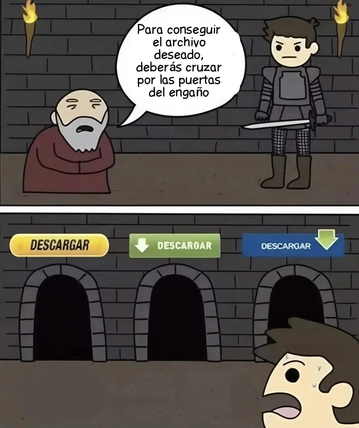 Cuando quieres bajar esa dichosa película