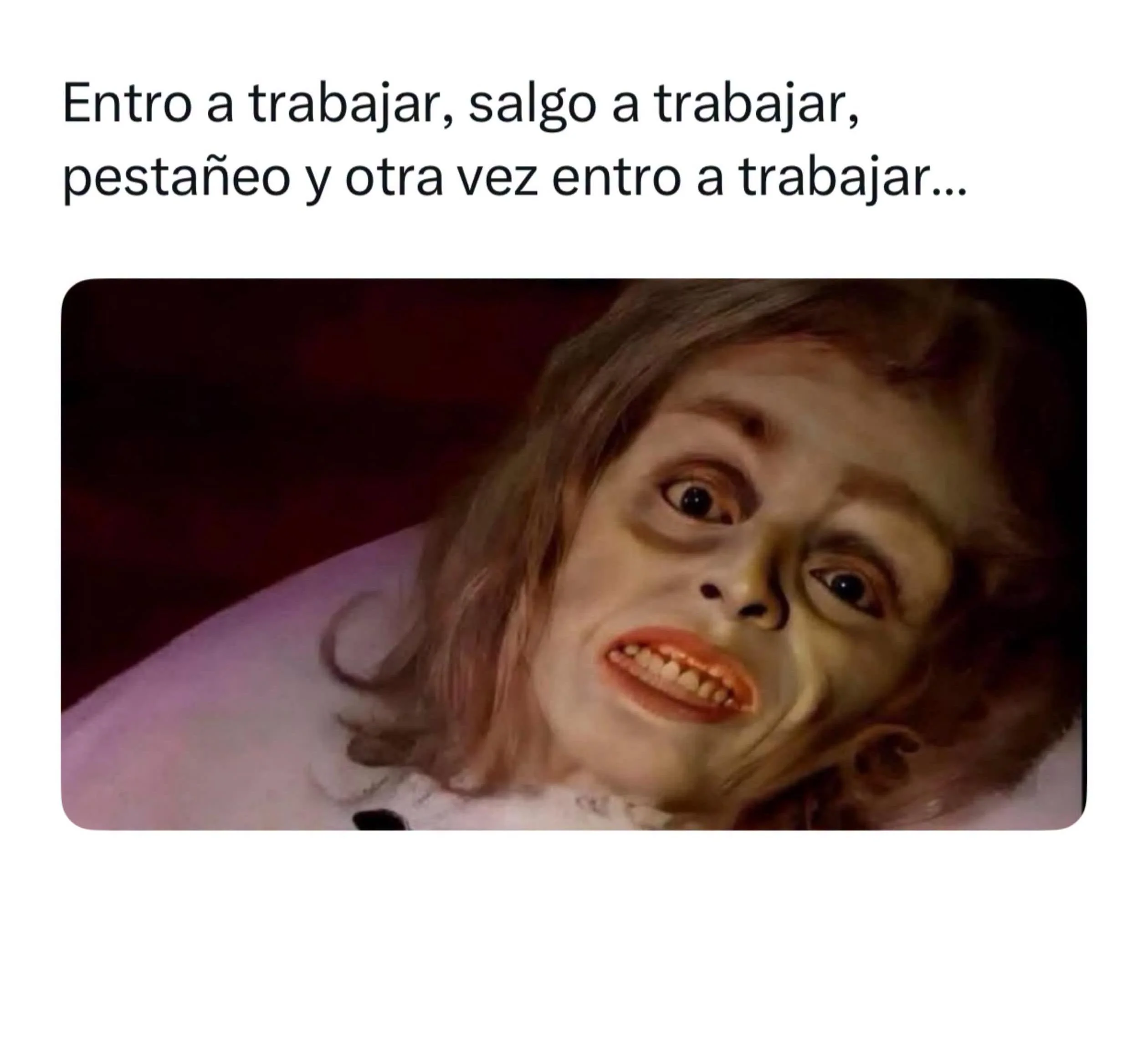 Estoy cansada jefe 😵‍💫