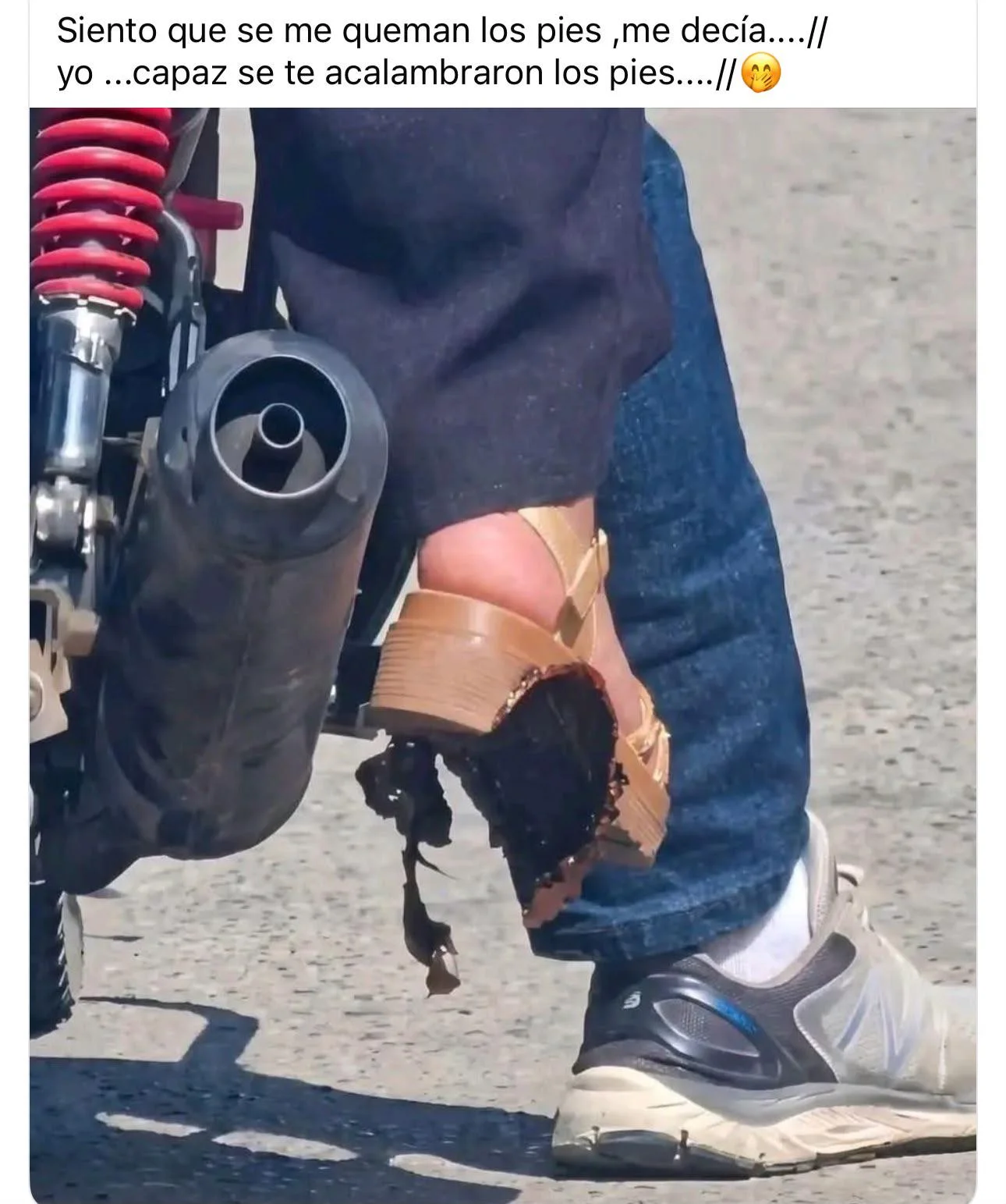 Cuando te pasa algo chistoso y no puedes creerlo: ¡Siii me pasó!