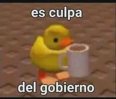 Todo es culpa del gobierno
