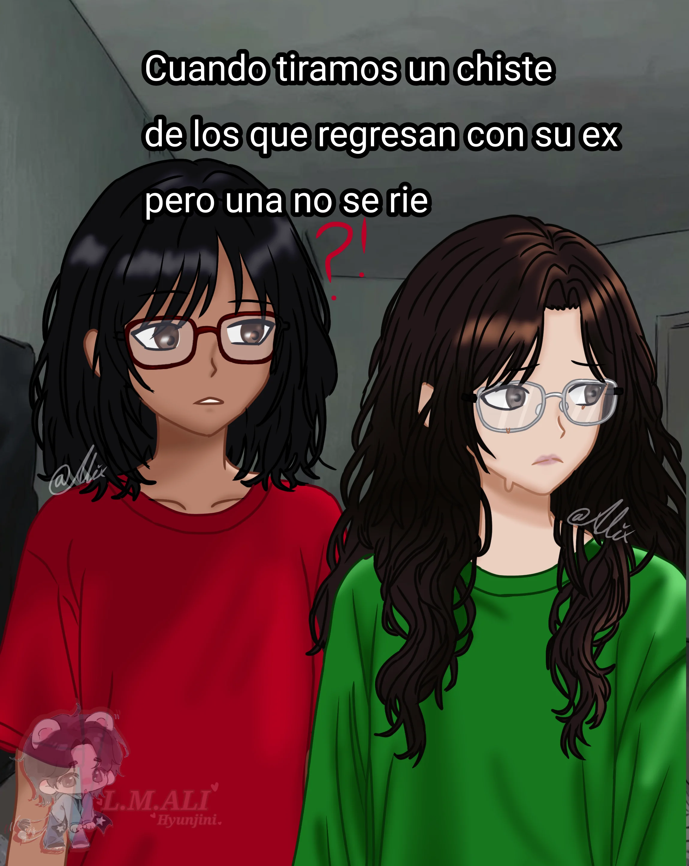 Cuando el chiste de ex rebota y tú no te ríes