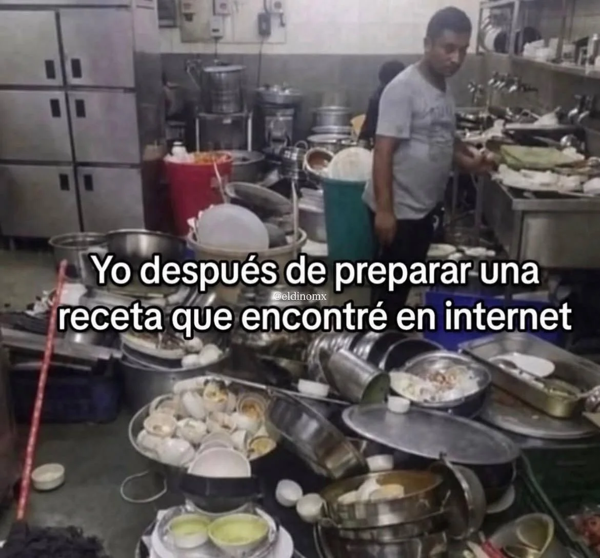 Después de intentar preparar los ramen que veo en videos 😭😭
