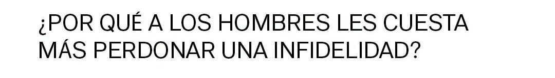 Sean sinceros hombres