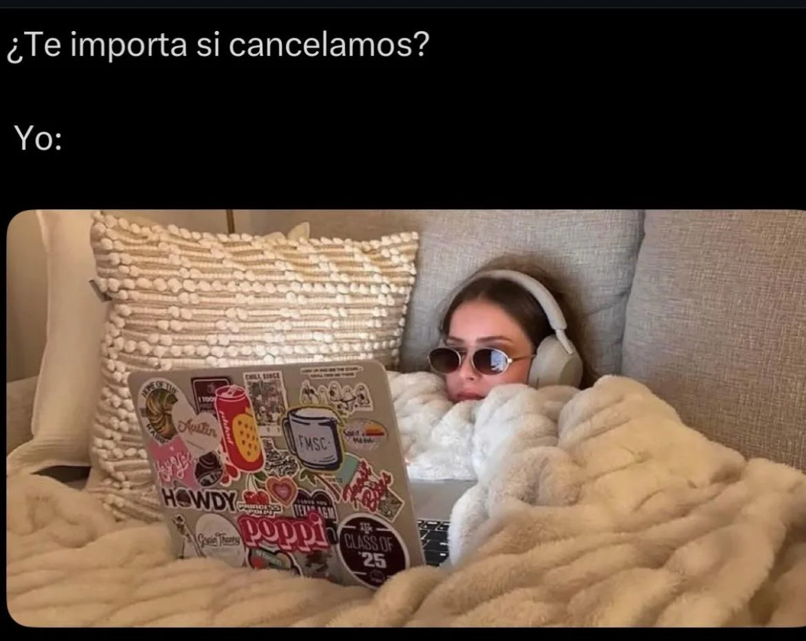 Lo mejor que pueden decir en el frío