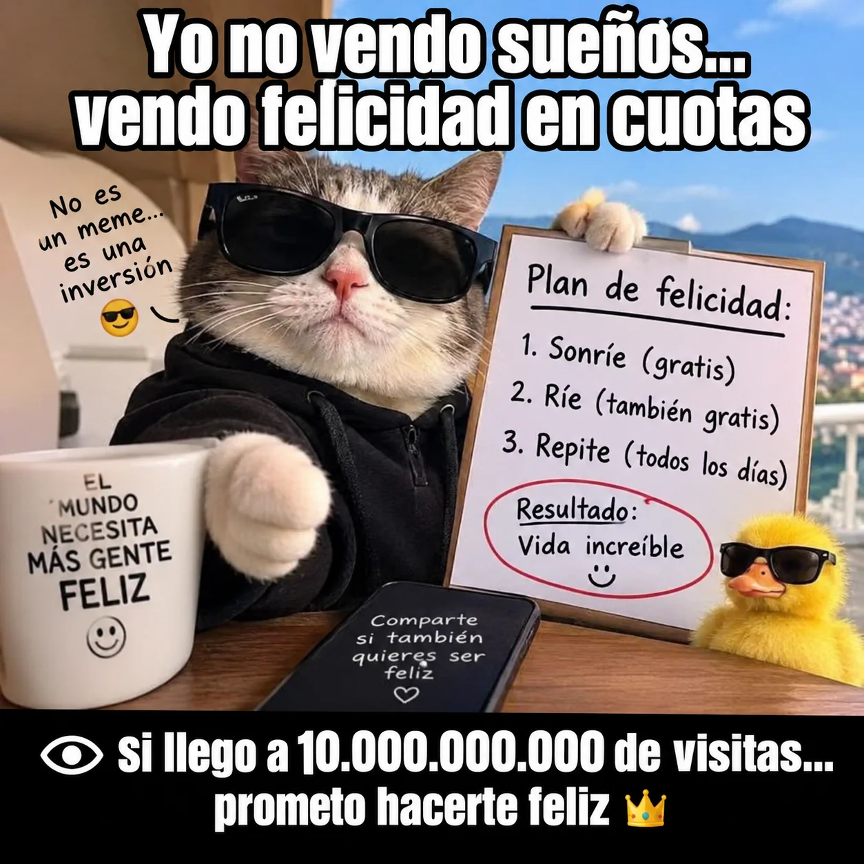 Feliz: Los memes más divertidos para alegrar tu día
