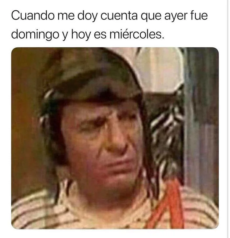 Los días se están pasando muy rápido