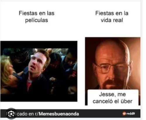 Fiestas de película vs. La cruda realidad: ¡Memes que lo entienden!