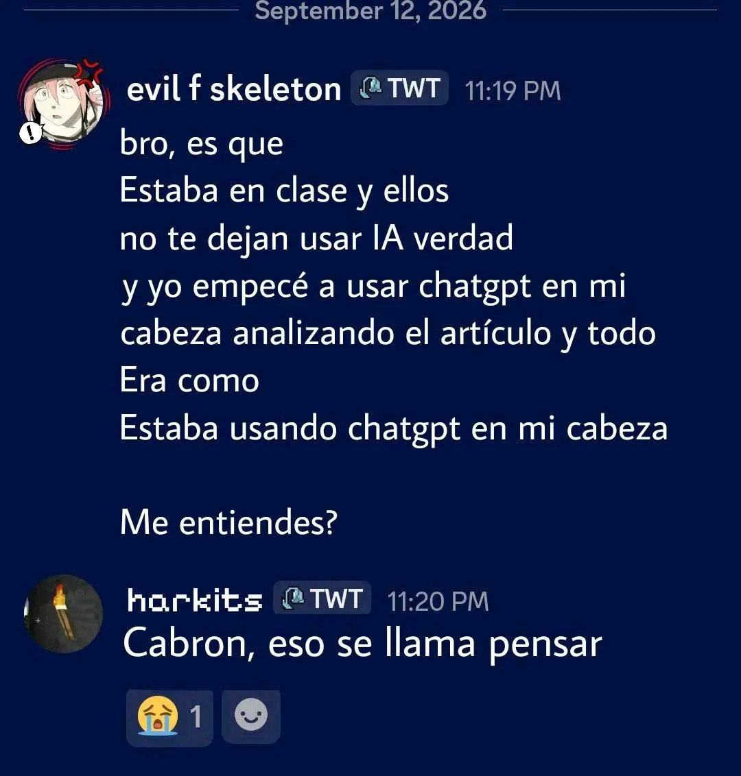 Solo estoy compartiendo información pues