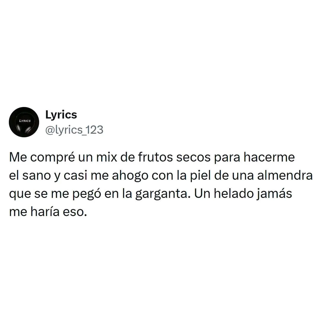 La traición de cerquita