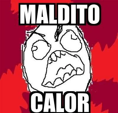 Este calor es normal?