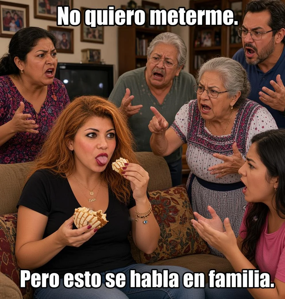 ¿Problemas familiares? No. Contenido para el podcast.” 🎙️💀