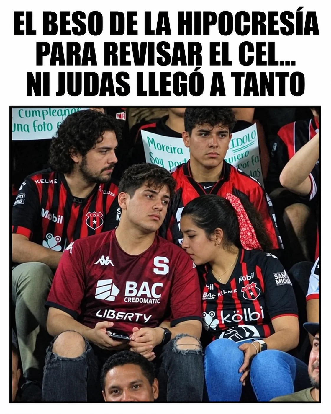 Cudidado con esos besos...